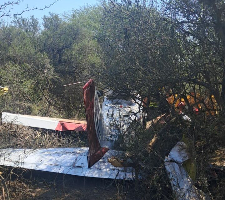 Cinco heridos al caer una avioneta en Coronel Olmedo El siniestro tuvo lugar a pocos metros del Aeródromo de Coronel Olmedo.