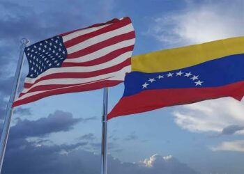 Venezuela: un protectorado moderno Bandera de Estados Unidos y Venezuela.