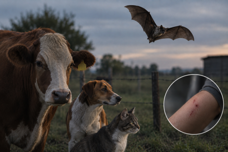 La rabia continúa circulando entre animales silvestres y domésticos: una amenaza controlable que exige vacunación, prevención y atención ante posibles exposiciones.
