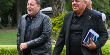 Pablo Toviggino y Claudio Tapia.