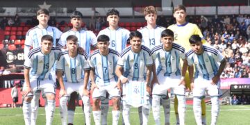 Con gol de una joya de Belgrano, Argentina logró un agónico empate en los Suramericanos