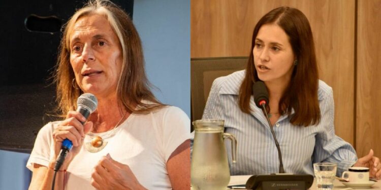 Liliana Montero y Carolina Basualdo.