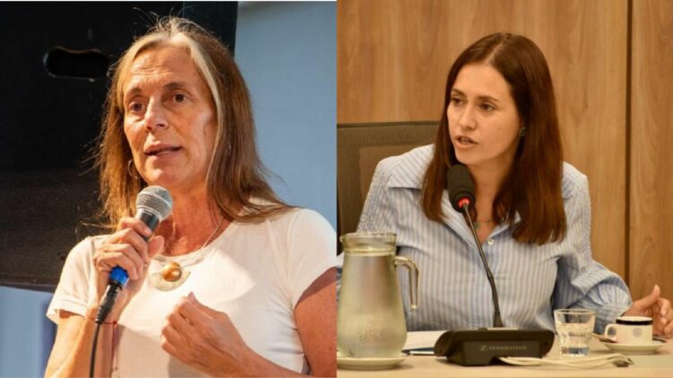 Liliana Montero y Carolina Basualdo.