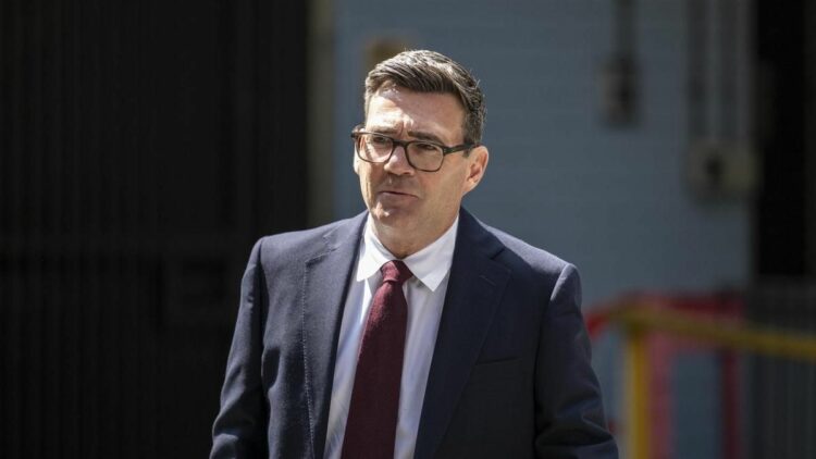El primer ministro de Reino Unido, Andy Burnham.