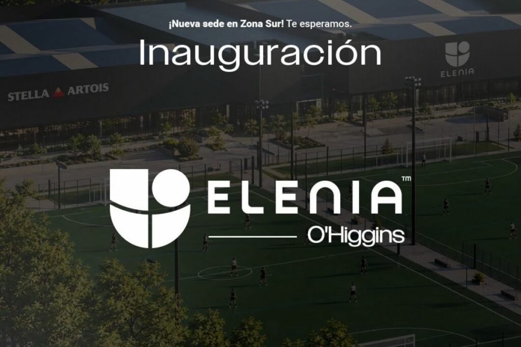 El nuevo predio de Elenia Sports tiene cuatro hectáreas y ocho canchas destinadas a fútbol 7 y hockey seven.