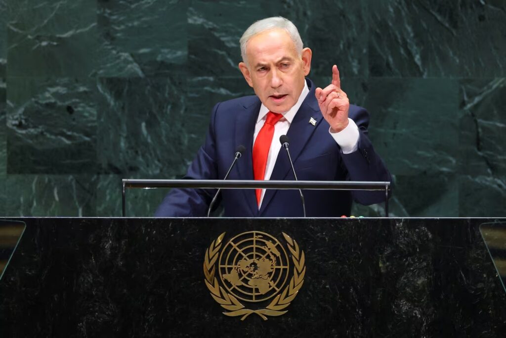 Entre abucheos, Netanyahu respaldó los ataques contra Irán Entre abucheos, Netanyahu respaldó los ataques contra Irán