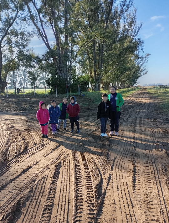 Educación en el campo cordobés: cómo es enseñar en las escuelas rurales Escuela Patricias Argentinas.