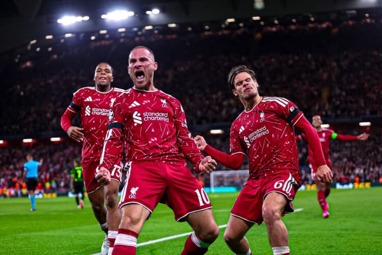 Gol de Mac Allister y asistencia de Julián: Liverpool derrotó 2-1 al Atlético de Madrid El volante surgido en Argentinos Juniors le dio el triunfo a los Reds.