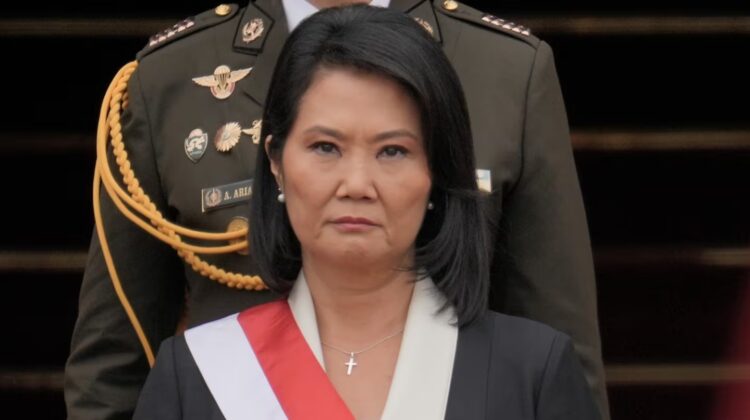 La presidenta de Perú, Keiko Fujimori.