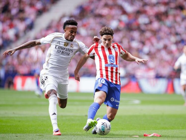 Julián Álvarez llegaría con lo justo al clásico frente al Real.
