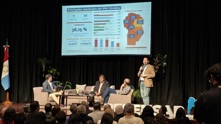 La UNC presentó su Índice de Pobreza Multidimensional: en Córdoba llega al 36,15% Adrián Moneta Pizarro de la UNC explicó cómo se configura el nuevo Índice de Pobreza Multidimensional.