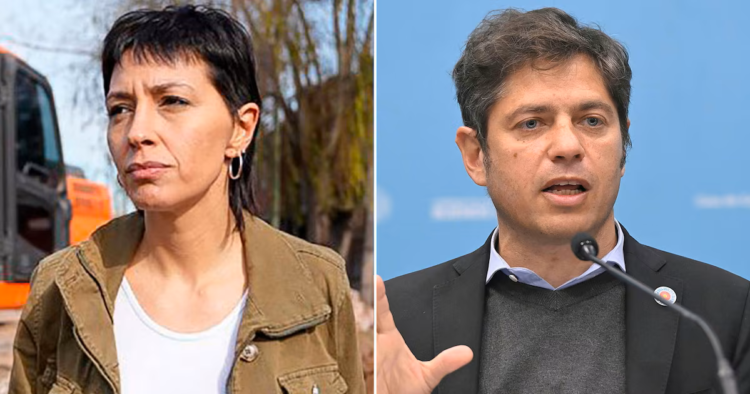 La dirigente cristinista cruzó con dureza al gobernaror de Buenos Aires.