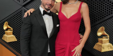 J Balvin y Valentina Ferrer.