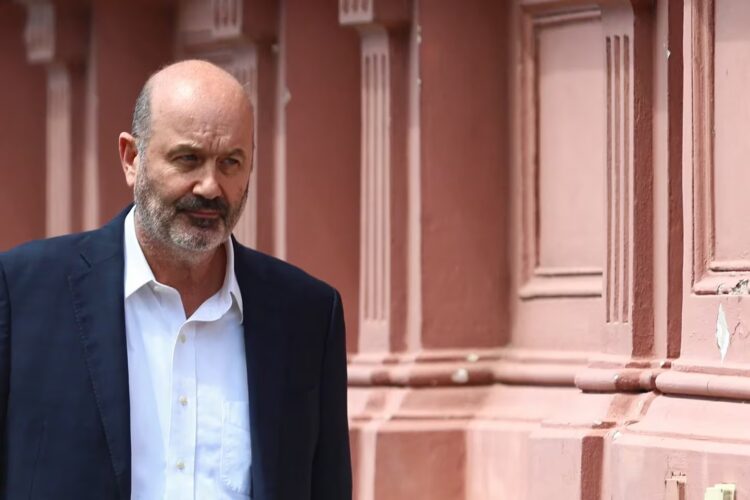 El actual ministro de Desregulación del Estado.