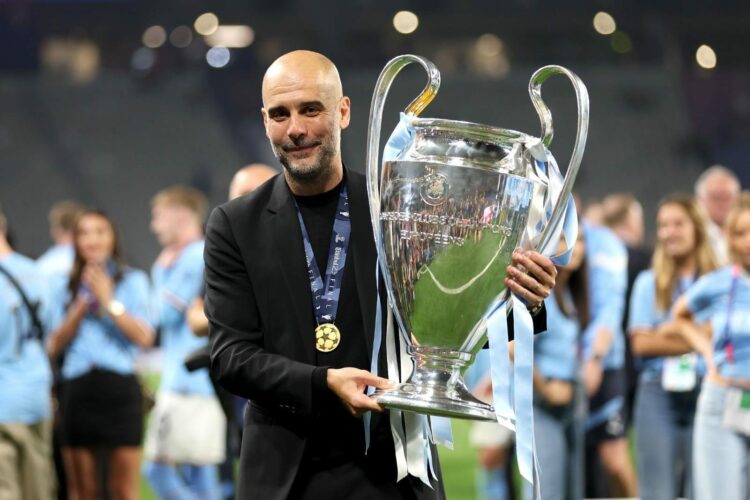 En el City, Guardiola alcanzó dos finales de Champions League y ganó una.