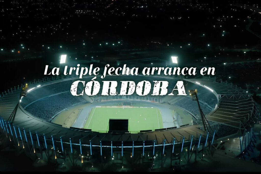 “La triple fecha arranca en Córdoba”: el emotivo video para alentar a la Selección La triple fecha arranca en CÓRDOBA. Imagen: captura de video AFA.