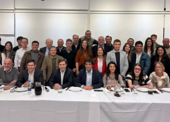 Lacunza volvió a mostrarse como candidato presidencial del PRO