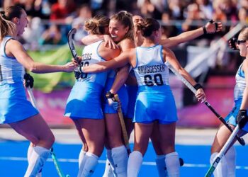 Las Leonas y Los Leones conquistaron el oro en los Juegos Suramericanos