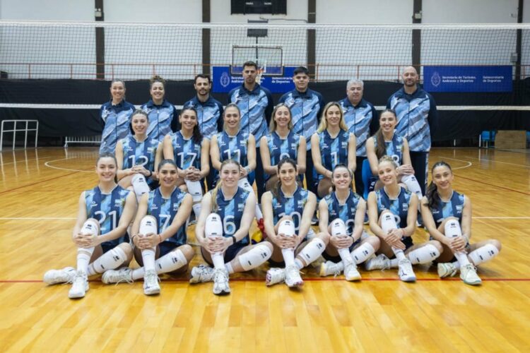 El plantel argentino que irá por la clasificación olímpica.