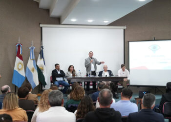 Las actividades fueron encabezadas por el ministro de Justicia y Trabajo, Julián López.