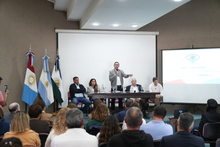 Las actividades fueron encabezadas por el ministro de Justicia y Trabajo, Julián López.