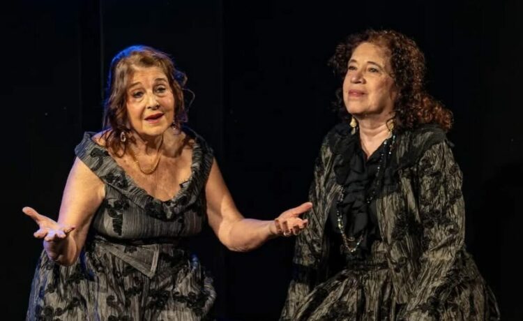 Las Tapadas tendrá función este jueves en la Facultad de Lenguas La obra recupera las vidas de Manuela Sáenz y Rosa Campuzano. Foto: redes.