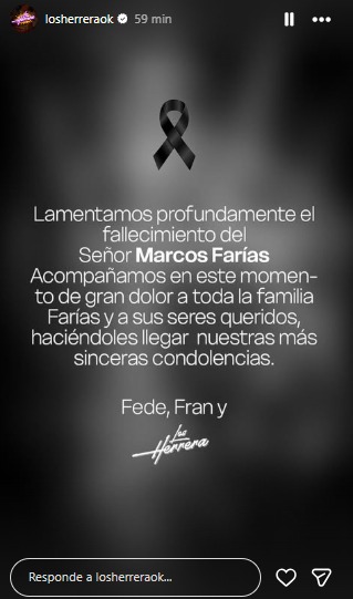 Murió Marcos Farías, reconocido empresario y mánager musical