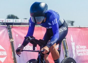 Mateo Kalejman ganó la medalla de oro en la contrarreloj individual