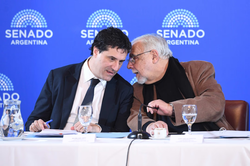 El Senado debatirá la designación de Martín Vauthier como director del BCRA hasta 2028 Maximiliano Abad y Juan Carlos Pagotto.