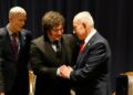 Fuertes gestos de apoyo mutuo entre Milei y Netanyahu en Nueva York Fuertes gestos de apoyo mutuo entre Milei y Netanyahu en Nueva York