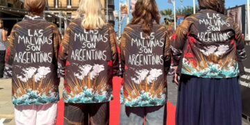 Las Malvinas, en el estreno de Mis muertos tristes