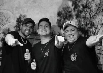 Integrantes de Pal After Cumbia: Matías Garzón, Marcelo Guerra y Fernando Ledesma.