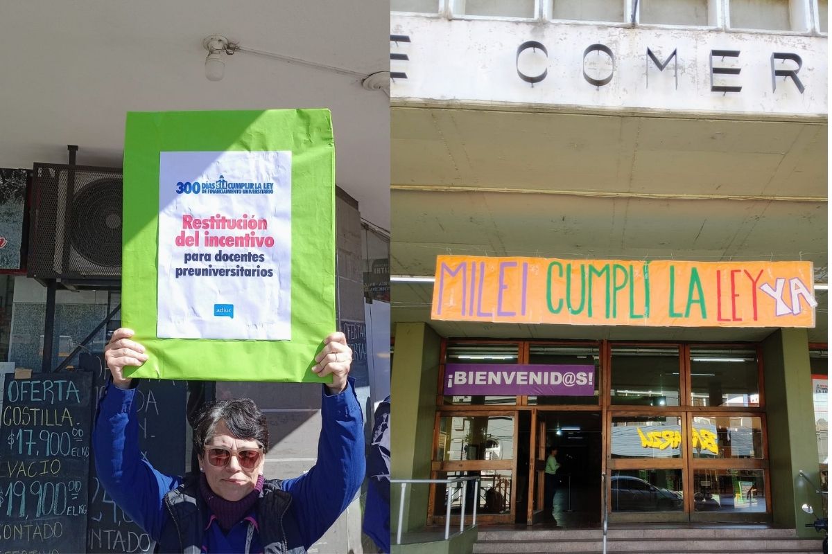 Paro docente en los colegios preuniversitarios Manuel Belgrano y Monserrat
