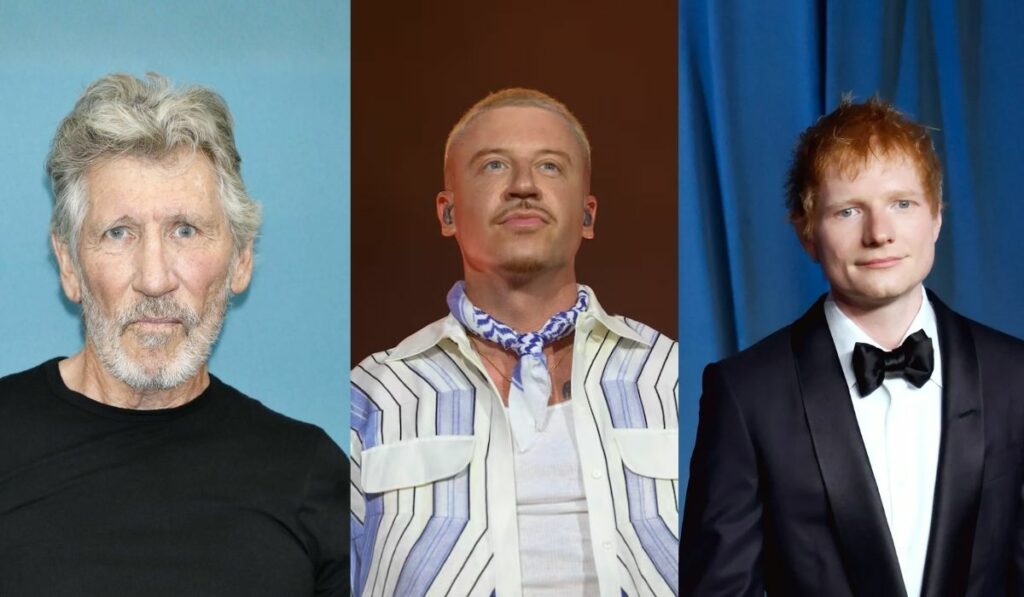 Roger Waters respaldó a Macklemore y cuestionó a Ed Sheeran por Palestina Roger Waters respaldó a Macklemore y cuestionó a Ed Sheeran por Palestina