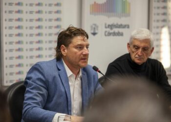 Legislador de Hacemos Unidos por Córdoba Leonardo Limia.