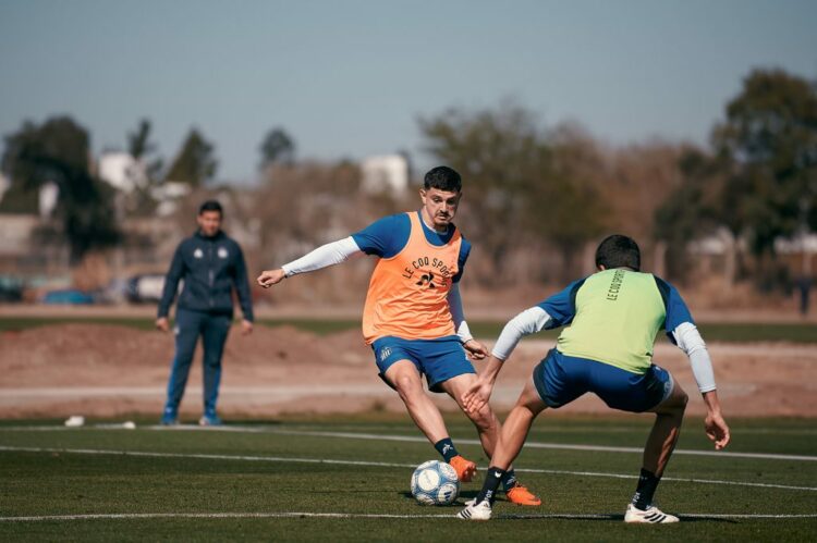 El uruguayo Agustín Álvarez Martínez entrena en el CARD albiazul.