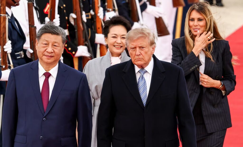 Trump recibió a Xi Jinping en una visita de Estado inédita en más de una década