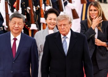 Trump recibió a Xi Jinping en una visita de Estado inédita en más de una década