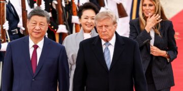 Trump recibió a Xi Jinping en una visita de Estado inédita en más de una década