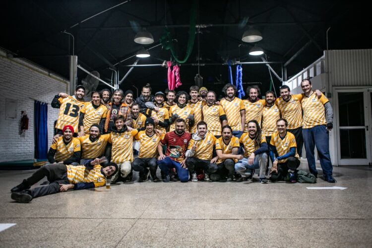 La juntada que cambió las reglas del fútbol Foto de archivo actual de los integrantes de Futbol Soft 2026.