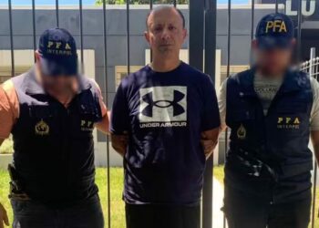 Diego Dirisio fue extraditado a Brasil tras ser detenido en Córdoba