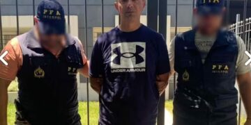 Diego Dirisio fue extraditado a Brasil tras ser detenido en Córdoba por tráfico internacional de armas