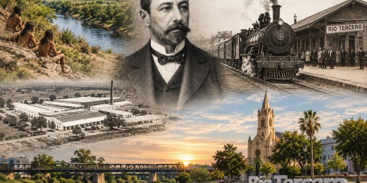 De la Media Luna al Riel: la historia fundacional de Río Tercero "Antes hubo monte, después hubo río, y por el medio pasó un tren que le dio nombre a todo lo demás."