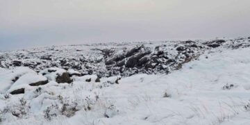 El Camino de las Altas Cumbres continúa cerrado por hielo y nieve