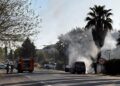 Se incendió un vehículo y los bomberos consiguieron sofocar las llamas