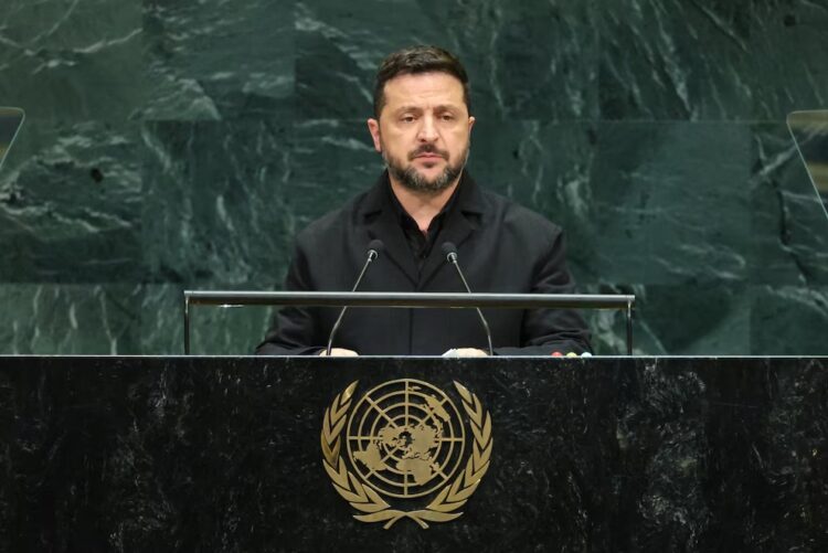 Zelenski pidió “asfixiar” los ingresos de Rusia y apuntó contra Putin El presidente de Ucrania, Volodímir Zelenski.
