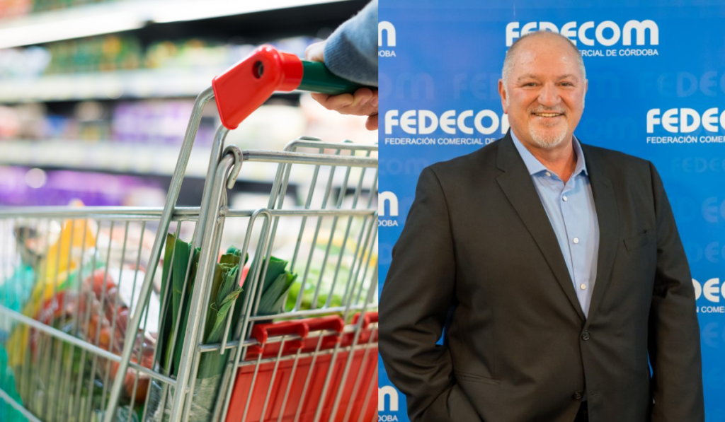 Brandolín, tras los números del consumo en Córdoba: "Hoy la gente no camina buscando precios" Fausto Brandolin, presidente de Federación Comercial de Córdoba (Fedecom)