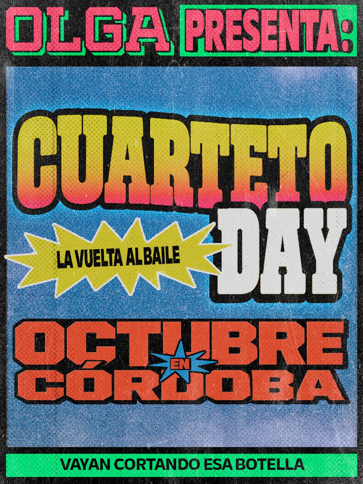 Olga anunció su Cuarteto Day en Córdoba para octubre