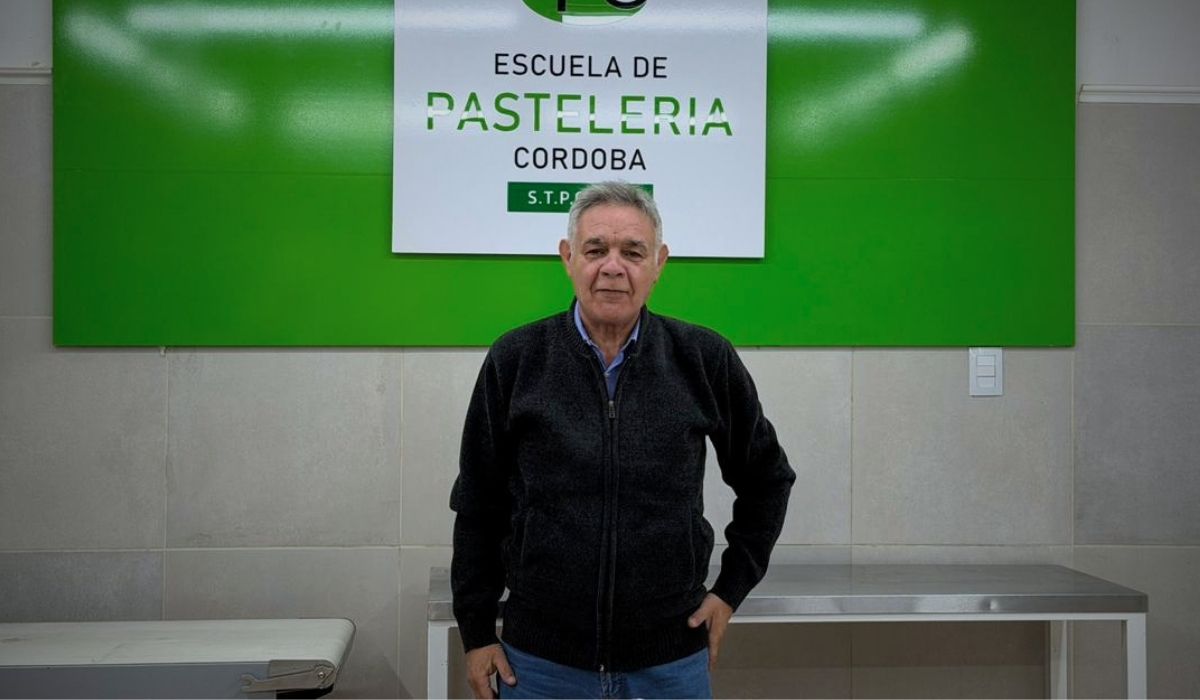 Jorge Araujo, secretario General del Sindicato de Pasteleros de Córdoba.