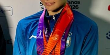 Cecilia Dieleke, la nadadora argentina de 16 años que hizo historia